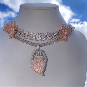 Lip money chain 18 inches